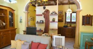 Libreria in legno su misura di design 3 Pino